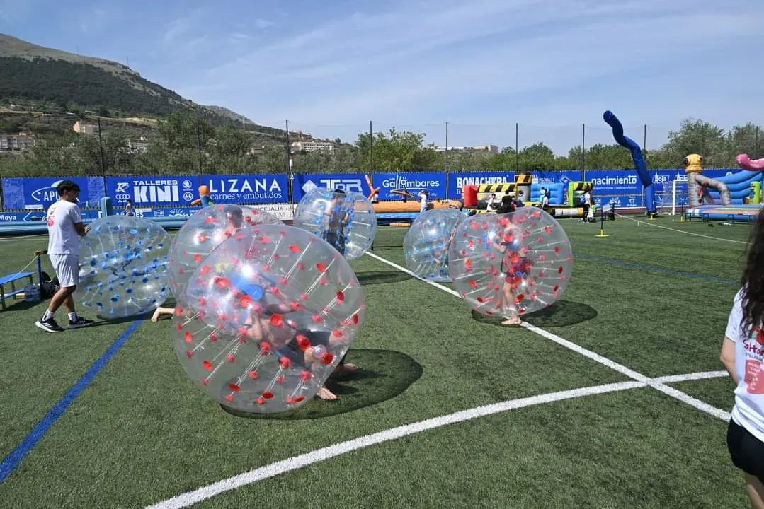 Alquiler Bumper Ball en Loja, Granada y Málaga